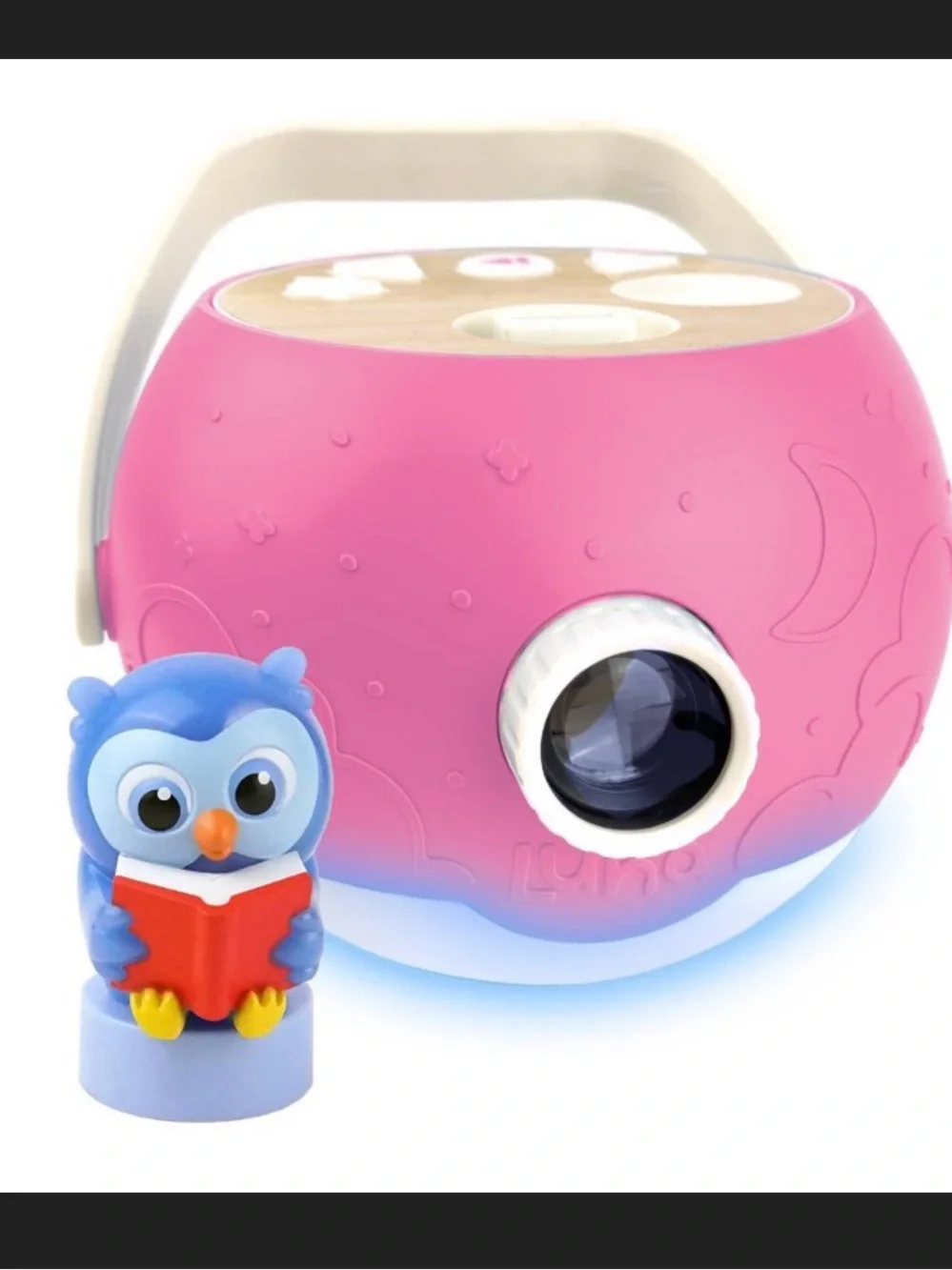 Luna StoryTime Projector with Nighlight •Pink•